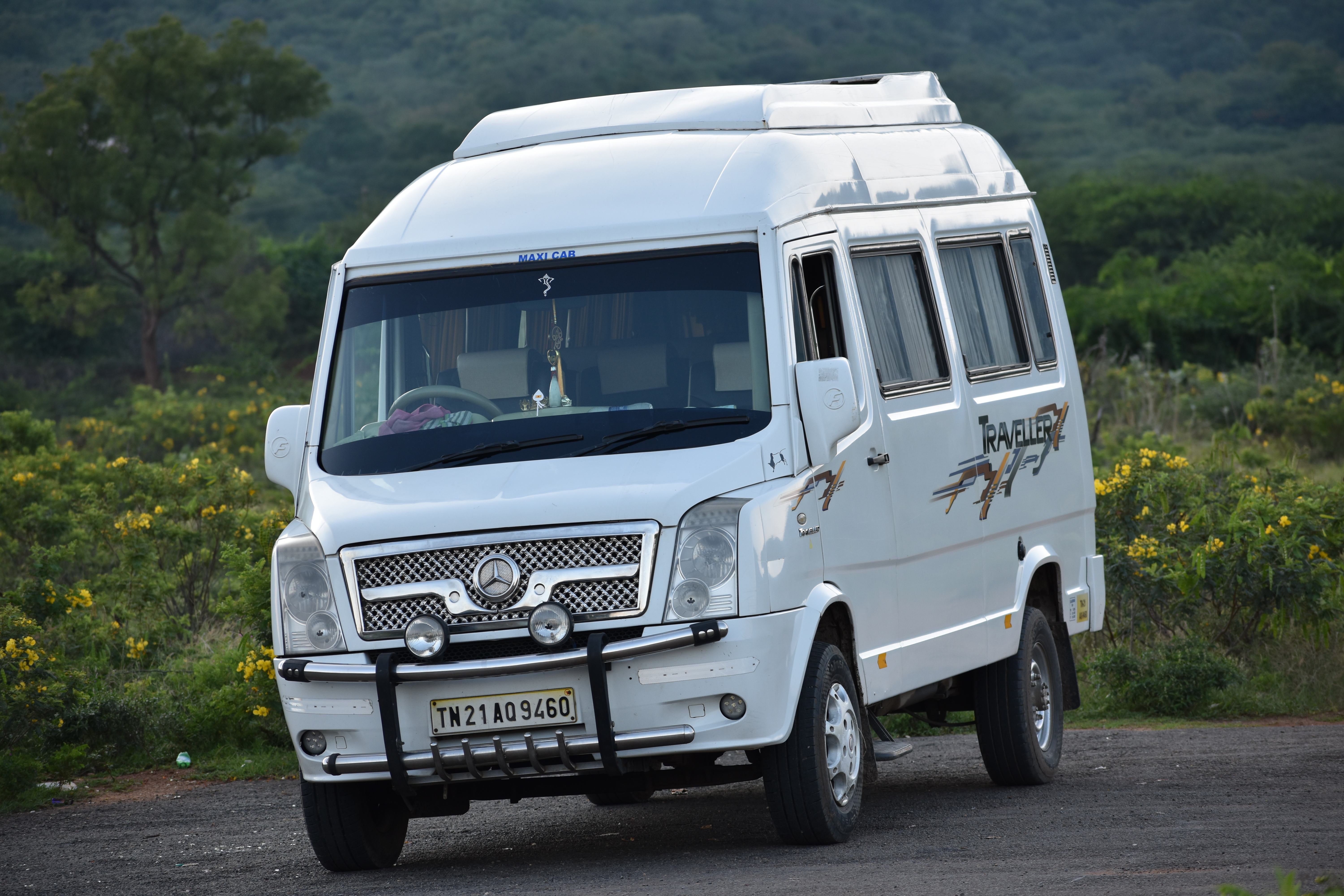 14 seat tempo traveller Rental Vehicles and Travels in Trichy